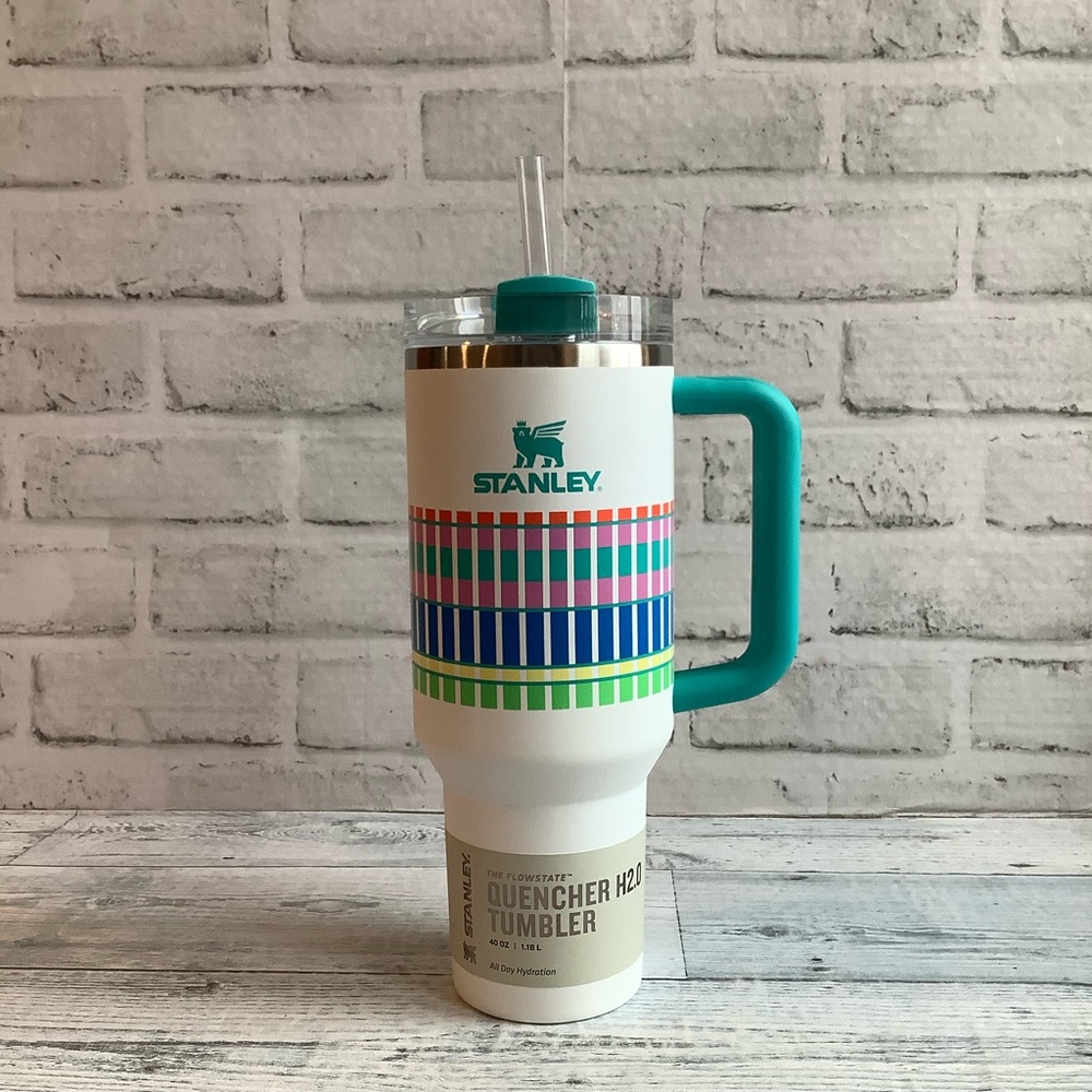 Stanley 40oz Stainless Steel H2.0 FlowState Quencher Tumbler - Summer Pl…